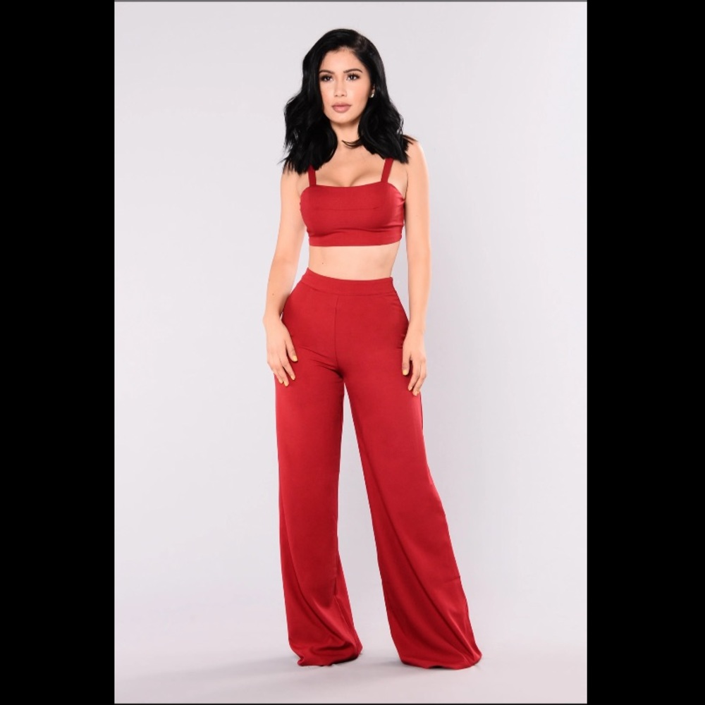 Red two piece set